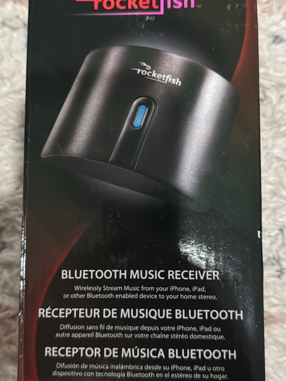 Rocketfish RF-BTR212 Bluetooth Music Receiver